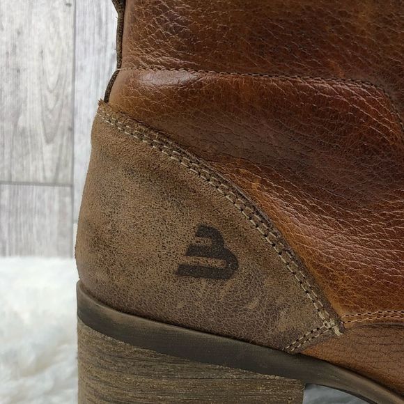 Bullboxer Block Heel Bella Bootie in Cognac sz 10 - Picture 7 of 14